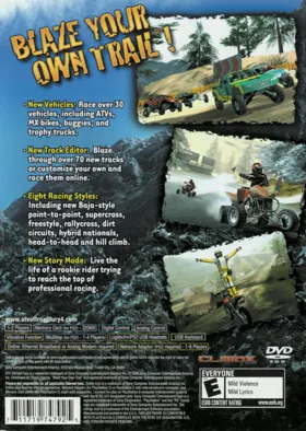 ATV Offroad Fury 4 box cover back